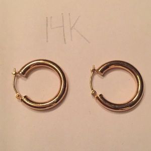 14k gold earrings